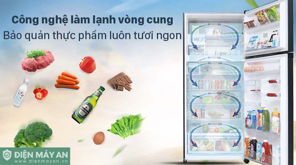 Tủ lạnh Panasonic Inverter 234 lít NR-TV261APSV